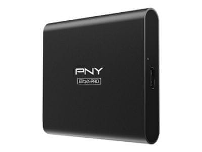  PNY EliteX-PRO vanjski SSD disk, 500 GB, Type-C USB 3.2 Gen2 NVMe 