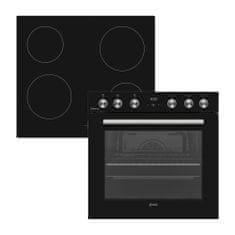 VOX electronics HOPSBDT7815B3D ugradbeni set ploča za kuhanje i pećnica