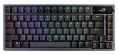 ASUS ROG Azoth Wireless tipkovnica, PBT, OLED, RGB, USB, ROG NX crvena