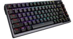 ASUS ROG Azoth Wireless tipkovnica, PBT, OLED, RGB, USB, ROG NX crvena