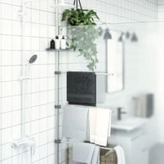 Vidaxl Držač za ručnike 47 x 280 cm aluminijski