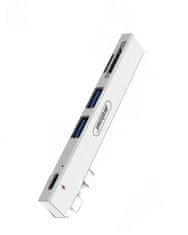 Andowl Konverter za HUB Macbook Pro Air TYPE C na 2xUSB 3.1 2x SD TF čitač kartica
