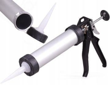 Sparta Aluminijski pištolj za fugiranje 400 ml