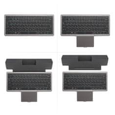 Dux Ducis OK bluetooth tipkovnica s touchpad, crno