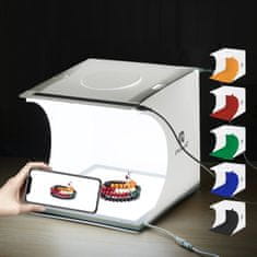 Puluz PU5137 Studio foto box s LED osvjetljenjem 20cm