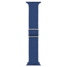 BStrap Elastic Nylon remen za Apple Watch 42/44/45mm, cold blue