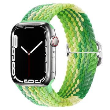 BStrap Elastic Nylon remen za Apple Watch 38/40/41mm, lime