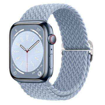 BStrap Elastic Nylon remen za Apple Watch 38/40/41mm, rock cyan