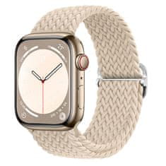BStrap Elastic Nylon remen za Apple Watch 38/40/41mm, beige