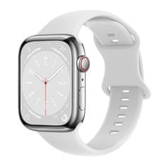 BStrap Smooth Silicone remen za Apple Watch 38/40/41mm, white