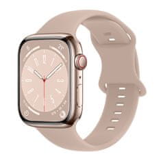 BStrap Smooth Silicone remen za Apple Watch 38/40/41mm, sand pink