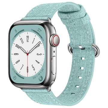 BStrap Denim remen za Apple Watch 38/40/41mm, light green