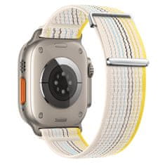 BStrap Velcro Nylon remen za Apple Watch 42/44/45mm, starlight
