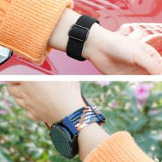 BStrap Elastic Nylon remen za Samsung Galaxy Watch 3 41mm, lavender