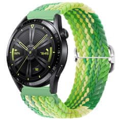 BStrap Elastic Nylon remen za Xiaomi Amazfit GTR 42mm, lime