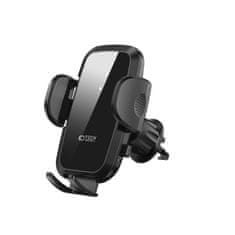 Tech-protect V1 držač mobitela za auto, Qi punjač 15W, crno