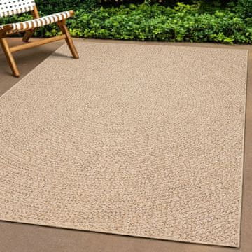 Vidaxl ZIZUR tepih, 240x340 cm, stil jute