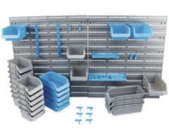 Kinzo 100 x 54 cm PVC zidna ladica - organizator od 43 dijela