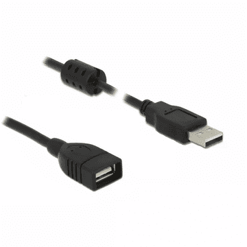 KEDO USB produžetak 2.0, a-a 5m s Feritom