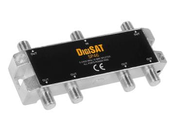 slomart Blow antenski razdjelnik F konektor, 1 ulaz / 6 izlaza, 5-2400MHz