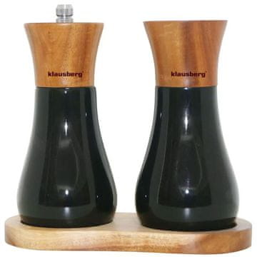 KLAUSBERG KB-7594 Set za sol i papar od akacije s mlincem