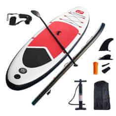 Legoni Wave sup, 320 cm, bijelo-crveni