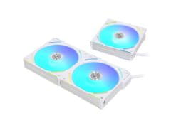 Lian Li UNI FAN AL120 V2 ventilator kućišta, RGB, PWM, 120mm, bijela (12ALV21W)