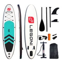 Legoni Wave sup, 335 cm, bijelo-plava