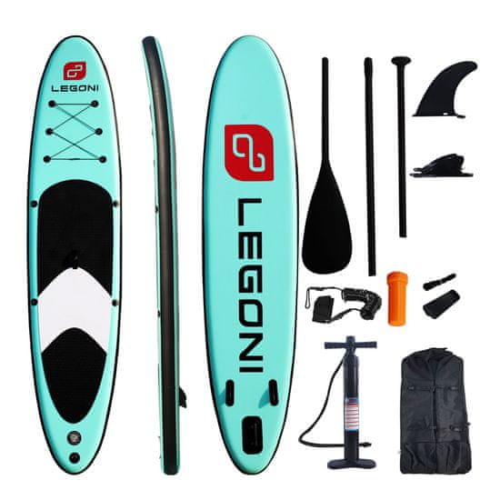 Legoni Wave sup, 366 cm, tirkiz