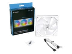 Lian Li UNI FAN AL140 V2 ventilator kućišta, RGB, PWM, 140mm, bijela (14ALV21W)