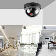 Verkgroup LED črna lažna kamera dome