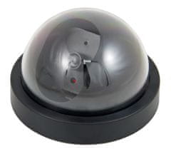 Verkgroup LED črna lažna kamera dome