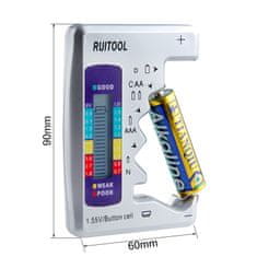 aptel Digitalni tester baterije s LCD -om