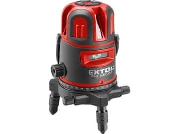 Extol Premium Laserski mjerač 8823312 zelena linearna, križna samonivelirajuća