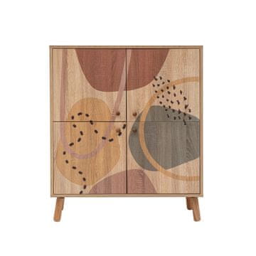 Woody Fashion Višenamjenski ormarić, Višebojno, Form