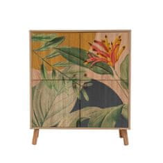 Woody Fashion Višenamjenski ormarić, Sonomo zelena Žuta boja, Saka