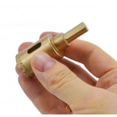 awtools 16 mm dijamantna kruna pila za tvrdu keramiku Gres- Wet Cutting