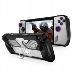 Tech-protect Defense maska za Asus Rog Ally, crno/proziran