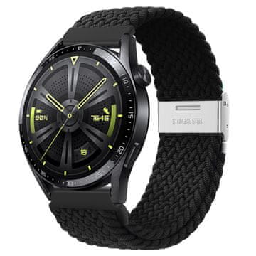 BStrap Elastic Nylon 2 remen za Garmin Vivoactive 3, black