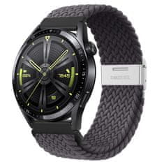 BStrap Elastic Nylon 2 remen za Xiaomi Amazfit GTR 42mm, space ash