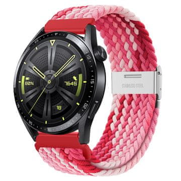 BStrap Elastic Nylon 2 remen za Samsung Galaxy Watch 3 41mm, strawberry
