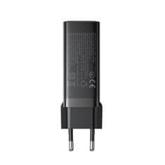 Joyroom Gan Ultra punjač USB / 3x USB-C 140W + kabel USB-C, crno