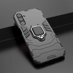 MG Ring Armor maska za Samsung Galaxy A24 4G, crno