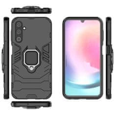 MG Ring Armor maska za Samsung Galaxy A24 4G, crno