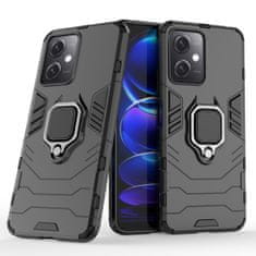 MG Ring Armor maska za Xiaomi Redmi Note 12 5G / Poco X5 5G, crno