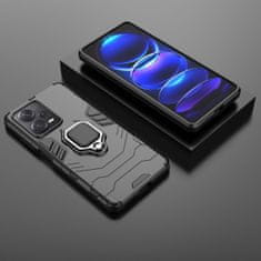 MG Ring Armor maska za Xiaomi Redmi Note 12 Pro Plus, crno