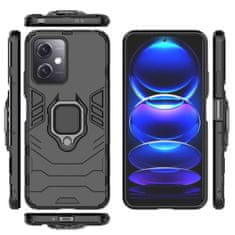 MG Ring Armor maska za Xiaomi Redmi Note 12 5G / Poco X5 5G, crno