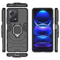 MG Ring Armor maska za Xiaomi Redmi Note 12 Pro Plus, crno