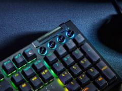 Razer BlackWidow V4 tipkovnica, zeleni prekidači, US SLO g., crna (RZ03-04690100-R3M1)