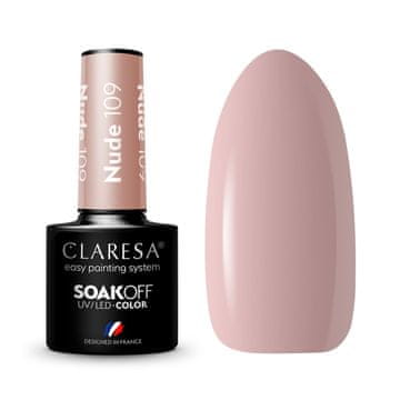 Claresa Nude 109 hibridni lak za nokte 5 g